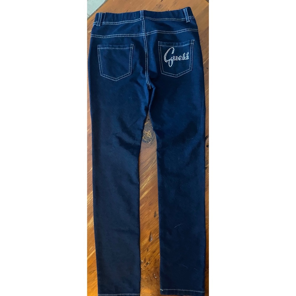 Girls GUESS stretchy jeans 12